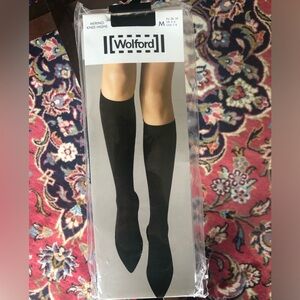Wolford Knee Highs Size Medium